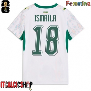 Senegal Ismaila Sarr #18 Prima Maglia Femmina Mondiali 2026 Manica Corta